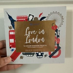 BH Cosmetics “Love in London” eyeshadow pallet